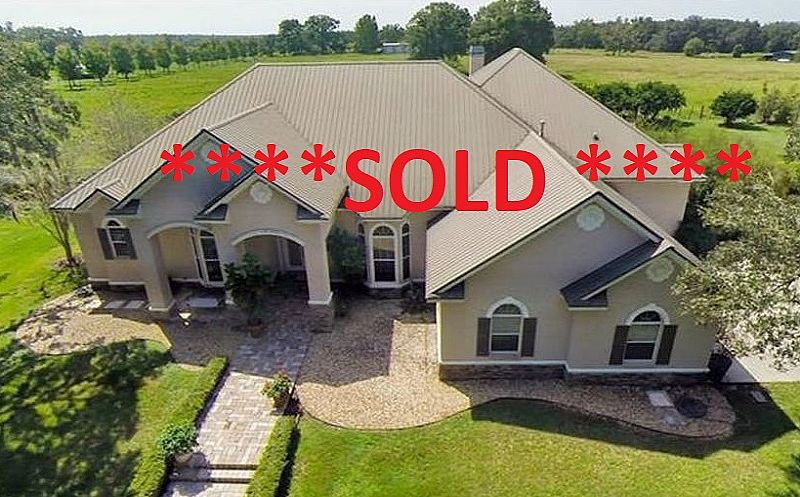 19 Acs 4/4/3 5118 sf Block Pool Home, 40 x 60 Equipment Building, Pond, Dade City, Pasco Cty, Fl 33523 SOLD